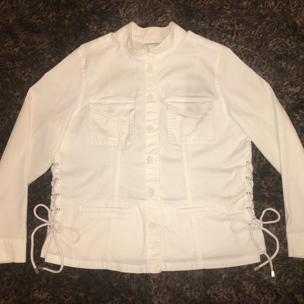 White Denim Jacket